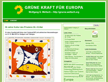 Tablet Screenshot of gruene.wettach.org
